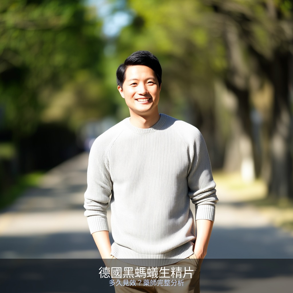 德國黑螞蟻生精片多久見效藥師分析